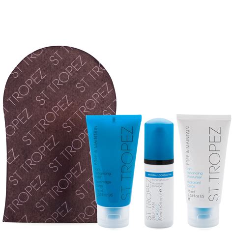 st tropez self tan kit.